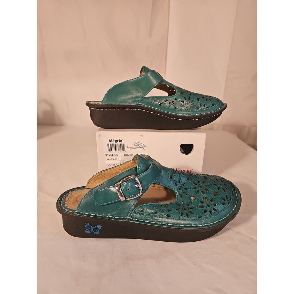 Alegria Classic ALG-632 Turquoise Breezy size 38 us 8m